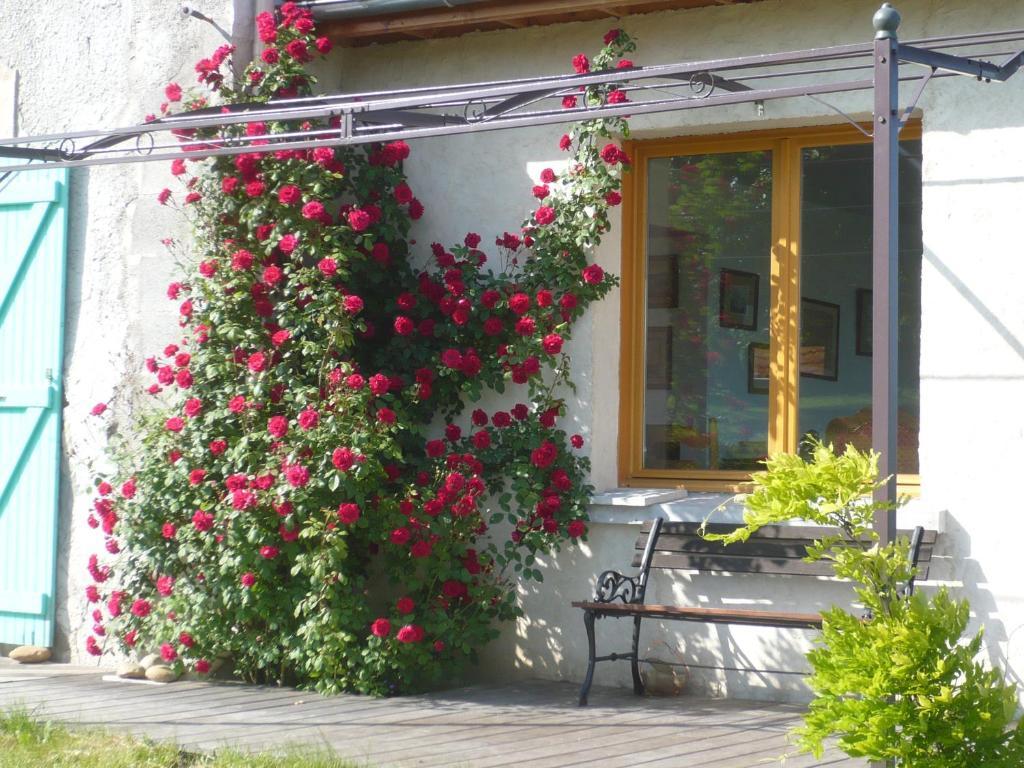 Les Garennes Hotell Saint-Uze Exteriör bild